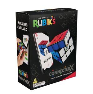 New! Original Rubik’s ConnectedX Bluetooth-Enabled 3x3 Speed Cube Challenge Game